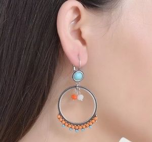 ❤VintageRound Beads statment Earrings ❤